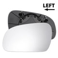 Left Side Mirror Glass Non Heated Replacement for Volkswagen Fox (2003-2010)