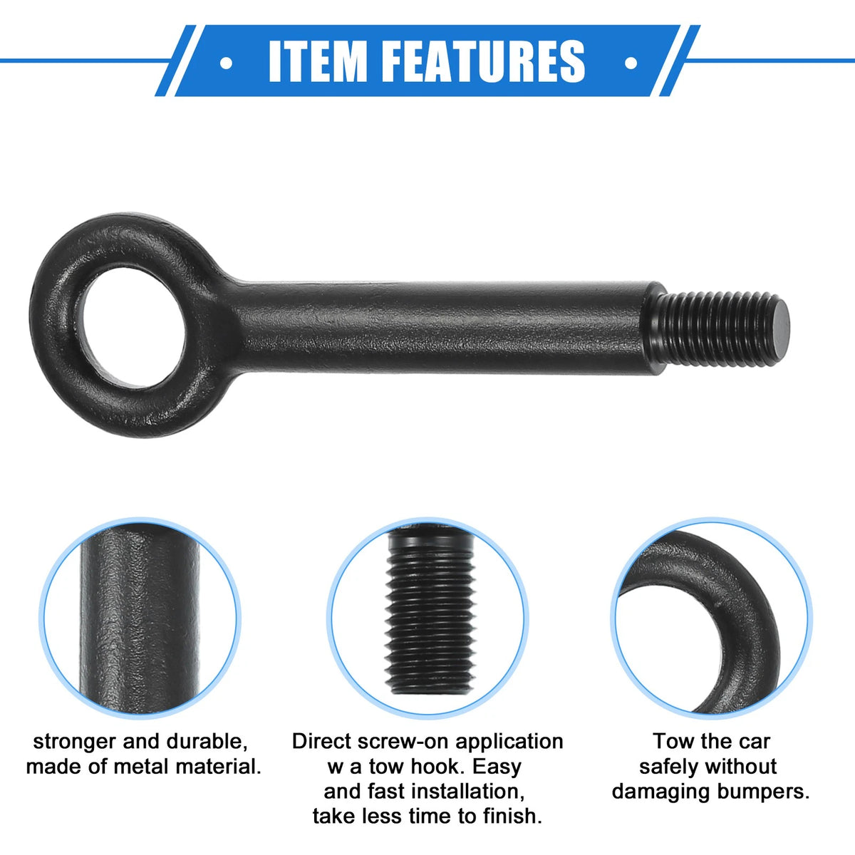 Tow Hook for Mazda 3 BK (2003–2008)