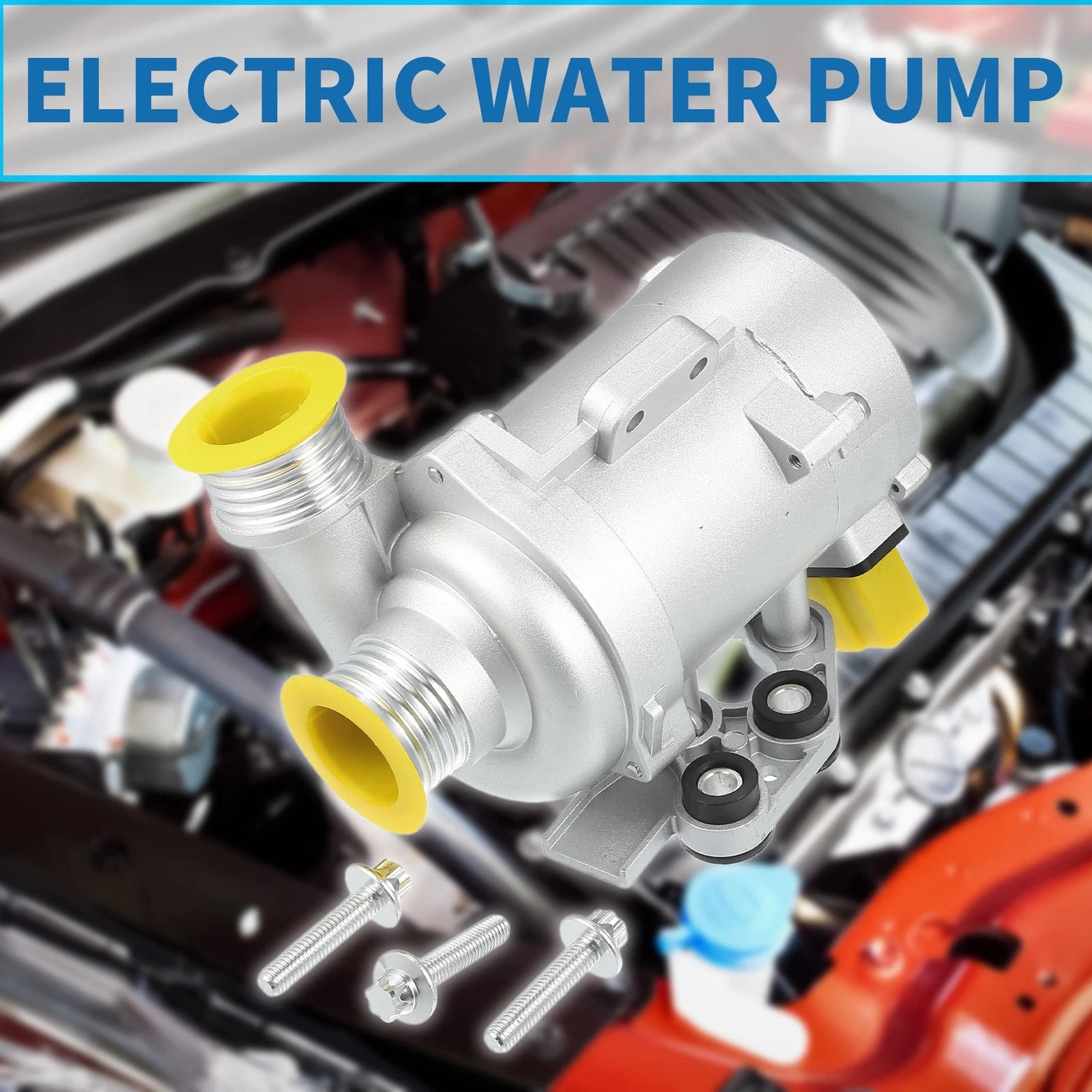 Electric Water Pump with Screws Kit for BMW 528i (2011–2016)