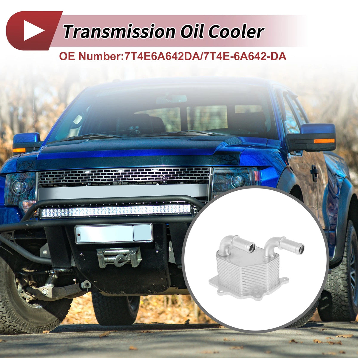 Engine Oil Cooler for Ford Edge (2007–2009) V6 3.5L No. 7T4E6A642DA