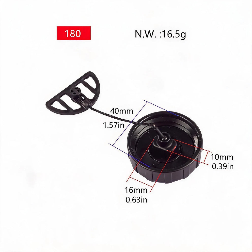 Fuel Tank Cap for MS170 MS180 017 018 Chainsaw (Lightweight)