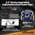 Intercooler Pipe Kit for Universal (63.5mm)