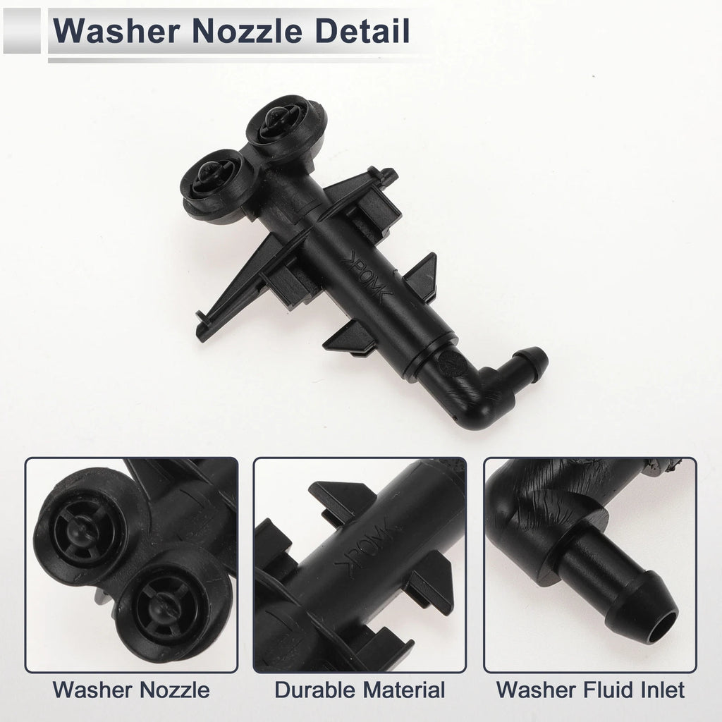 Front Driver Side Headlight Washer Nozzle for Land Rover LR2 (2008–2012) No.LR022474