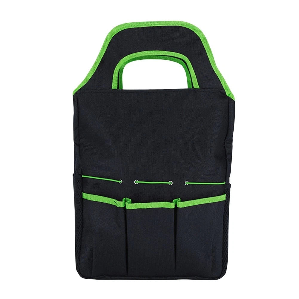 Garden Tool Carrier Bag with Comfortable Handle and Multiple Compartments