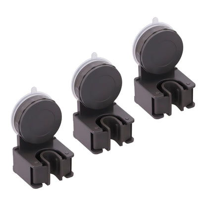Wall Mounted Mop Holder Set of 3 with Strong Suction Grip