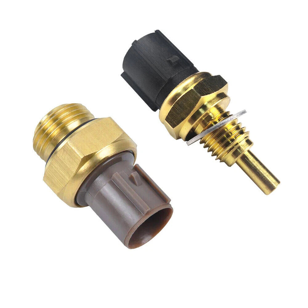 2X Radiator Coolant Fan Temperature Water Sensor for Honda Acura