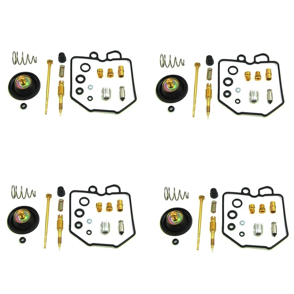 4X Carburetor Repair Kit & Air Cut Off Valve for Honda CX500C CX500D (1980–1982)