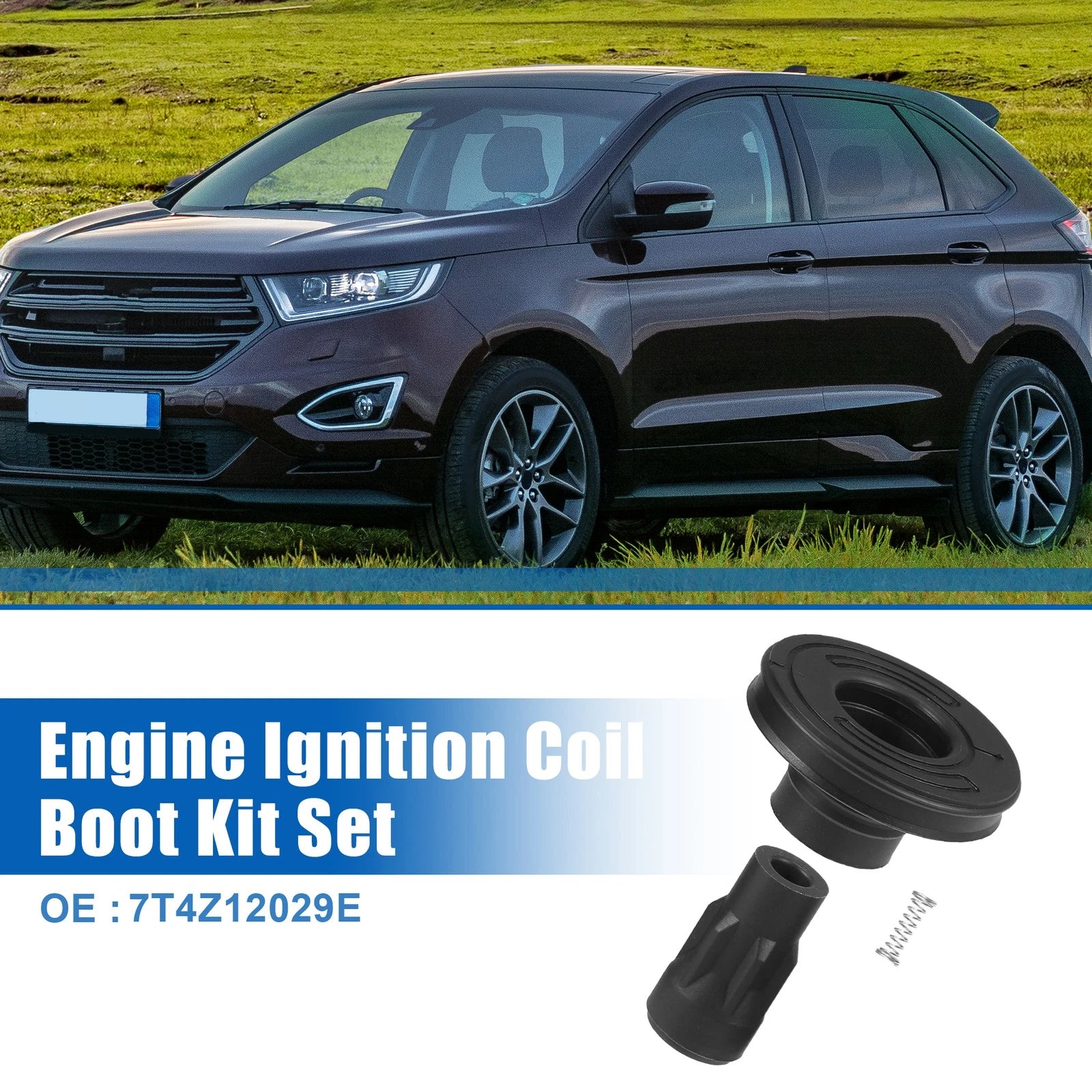 Engine Ignition Coil Boot Kit for Ford Transit-350 HD (2015–2018)