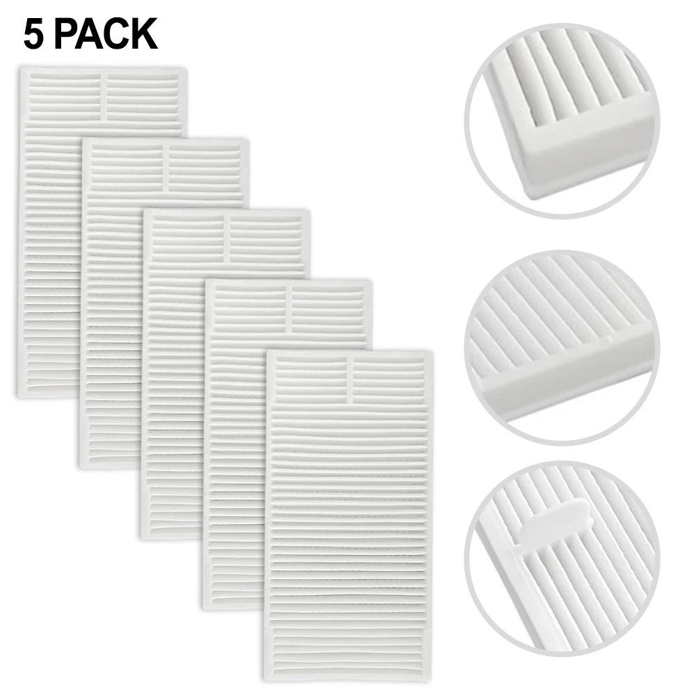Set of 5 Replacement Filters for Eureka E20 Plus Vacuum Cleaner
