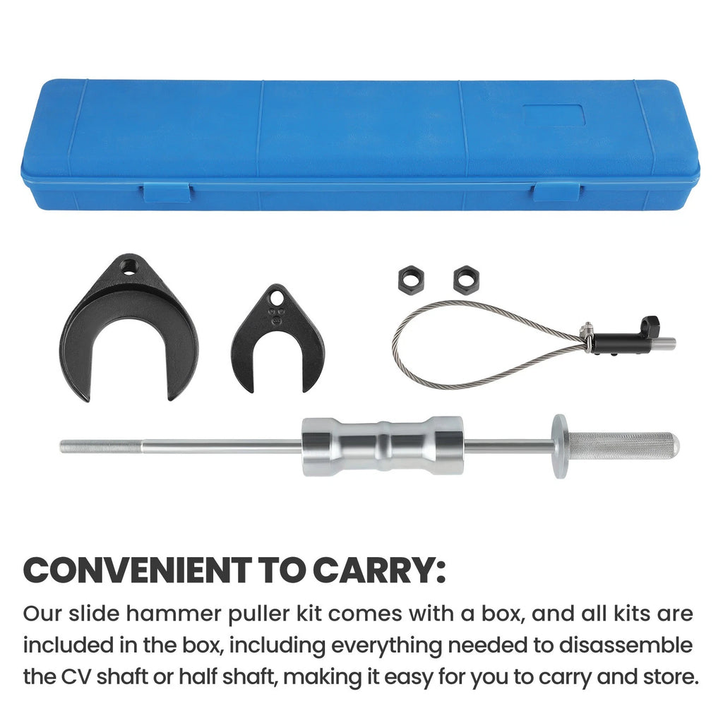 CV Inner Joint Puller Slide Hammer for Wheel Drive Axle Half Shaft Removal