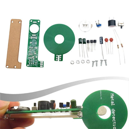 Handheld Metal Detector Kit for DIY Assembly and Electronics Projects