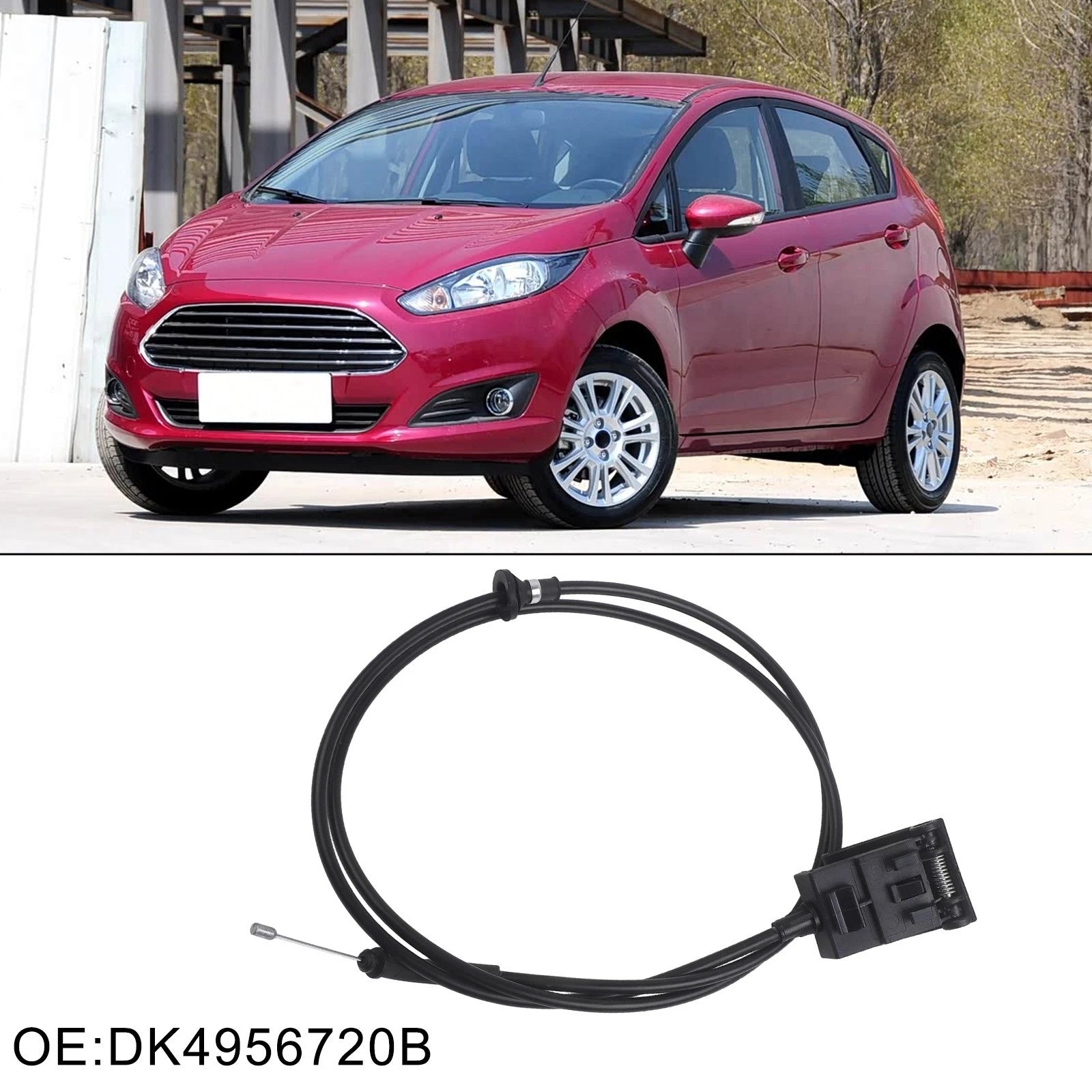 Hood Release Cable for Ford Fiesta (2009–2013)