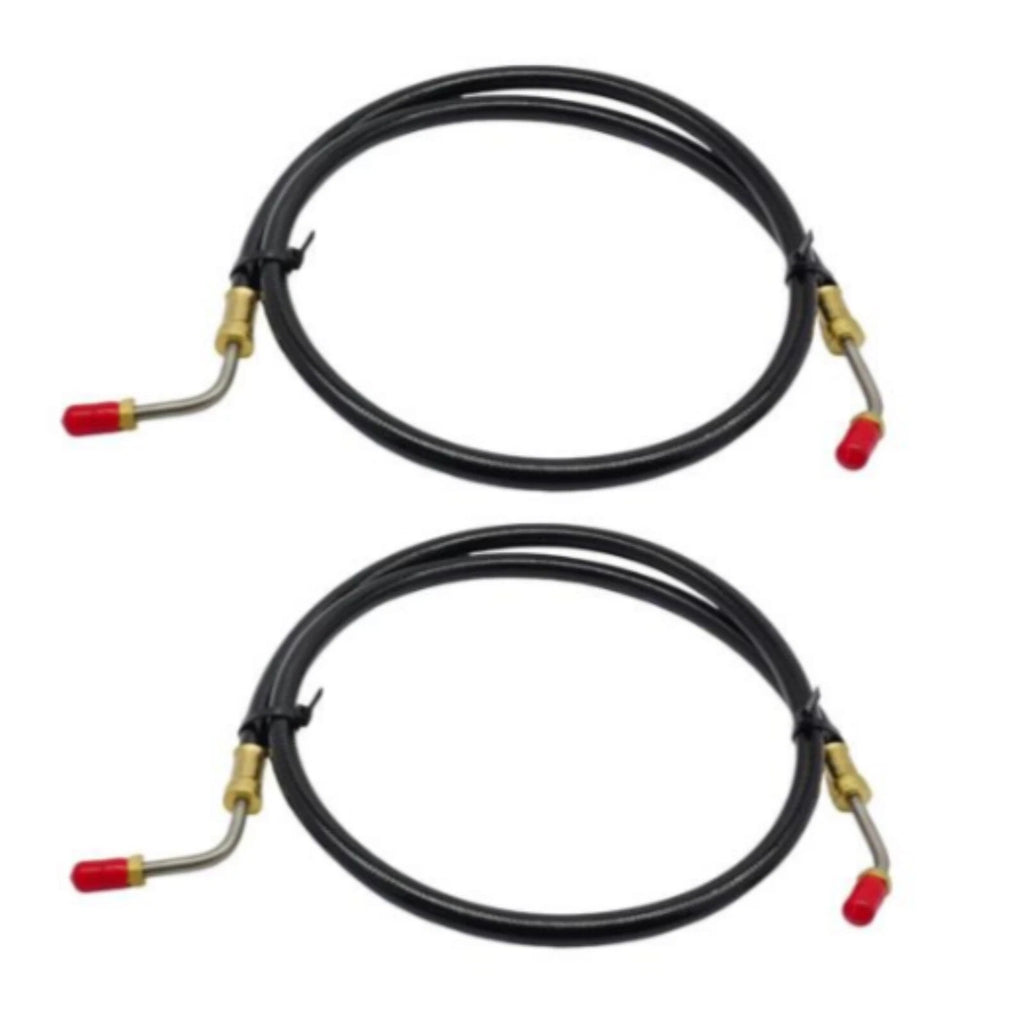 Set of 2 Power Trim Hoses for Mercruiser Mercury Marine (32-861128, 32-95859, 18-2436)
