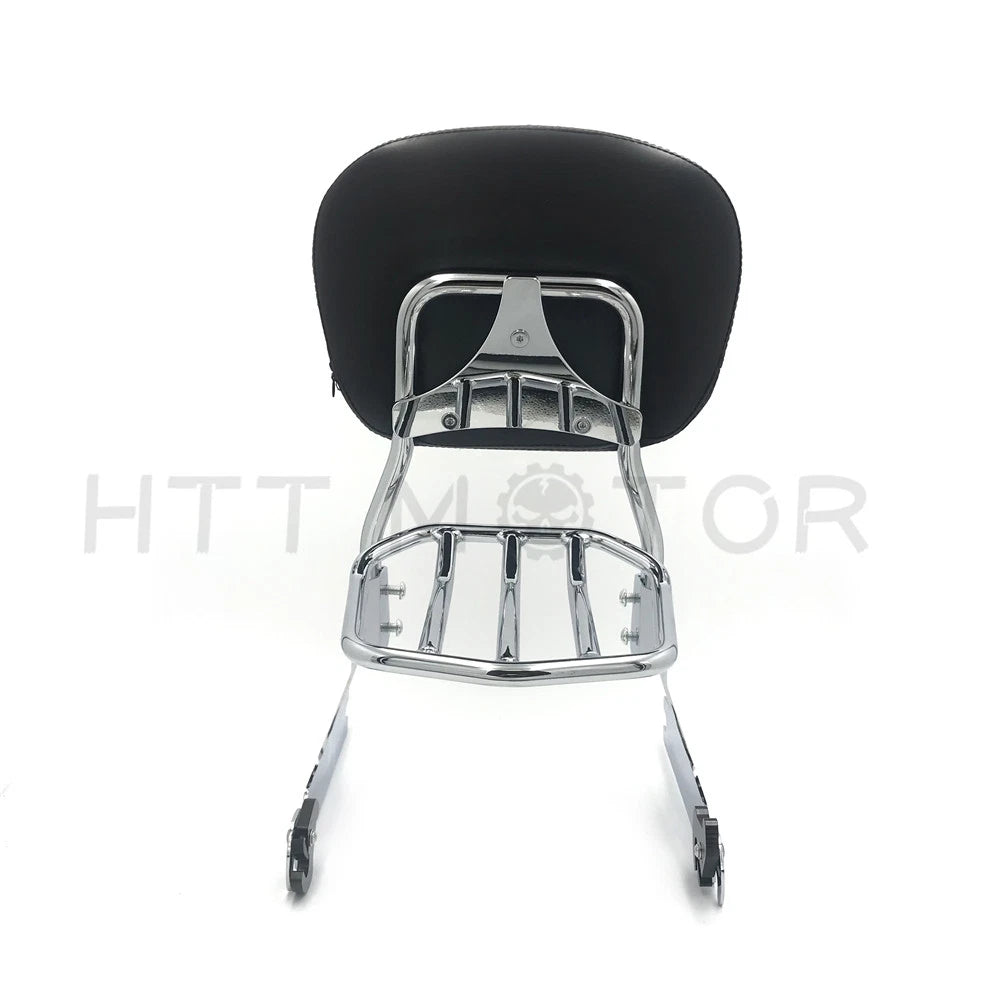 Detachable Sissy Bar Backrest Chrome for Harley Dyna (2006–2017)