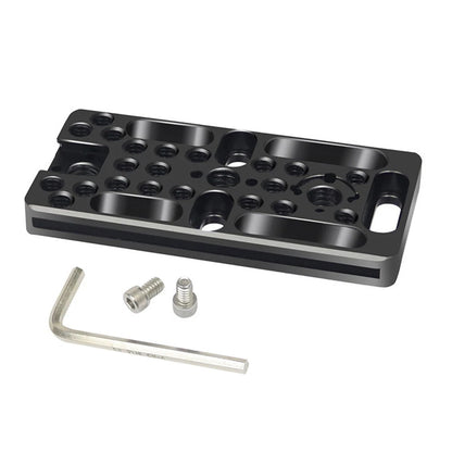 Multi-Purpose Switching Plate for ARRI Cold Shoe (1/4, 3/8)