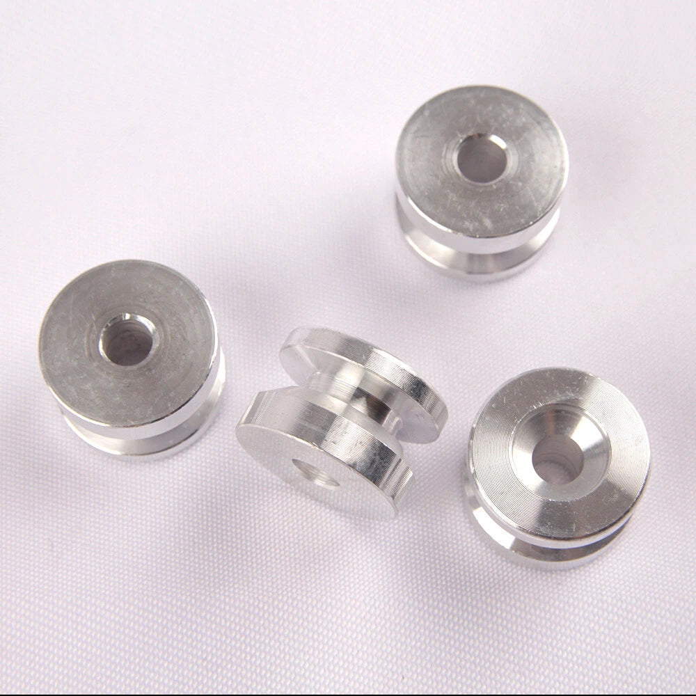 4X Motorcycle Luggage Storage Box Bushing Pad Quick Release Trunk Buckle