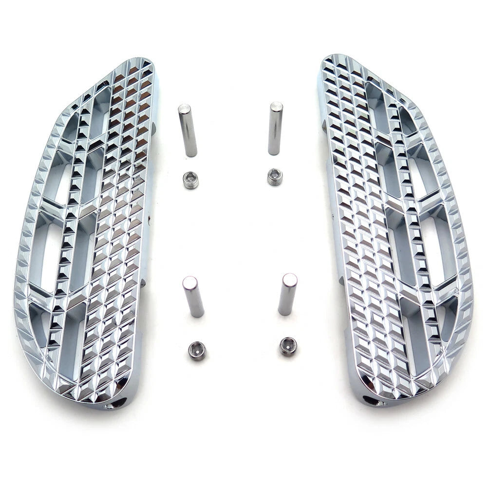 Dominator Passenger Footboard Kit for Harley Dyna (2006–2019)