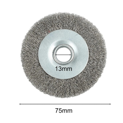 Wire Wheel Brush for Angle Grinder (Cleaning/Polishing)