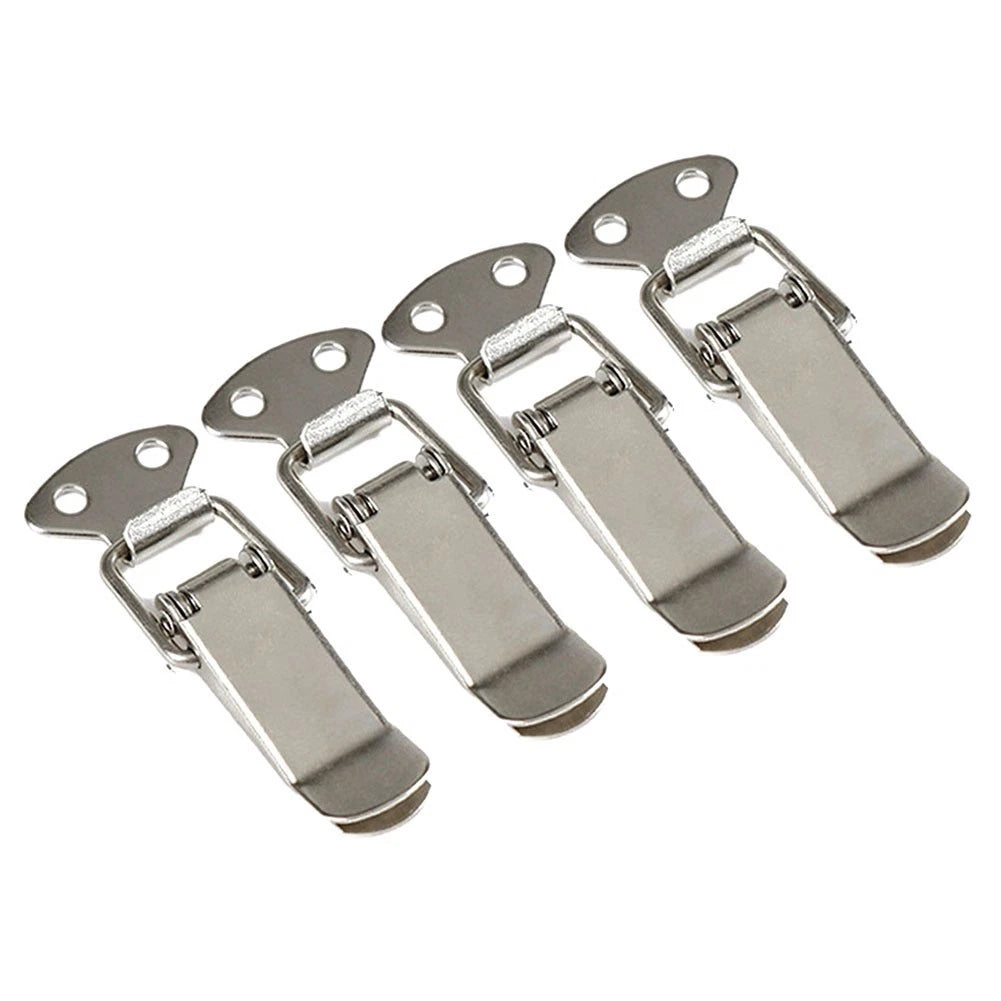 Set of 4 Silver Replacement Latches for Home Improvement (7.22.7cm)
