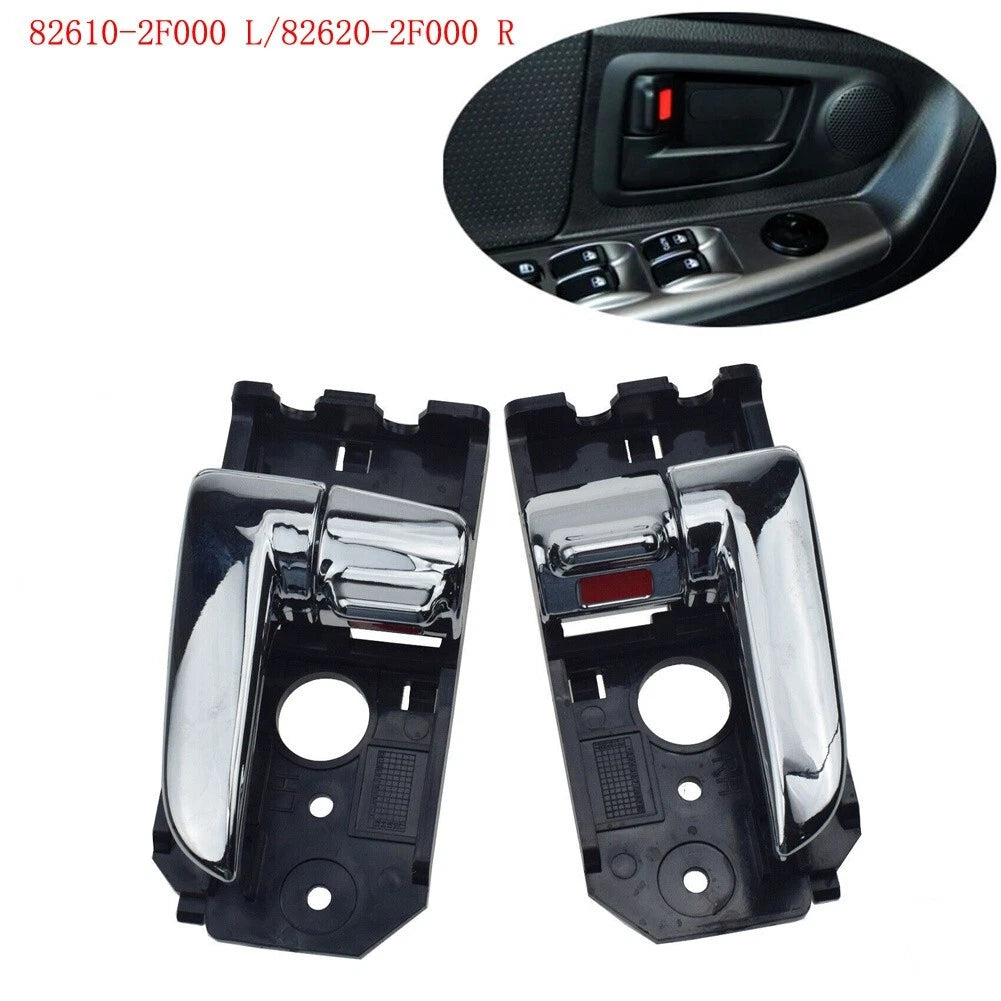 Inner Door Handle Pair for KIA (2004–2009) Chrome Plating