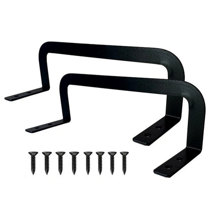 Set of 2 Fixed Metal Mattress Support Rods for Universal Fit