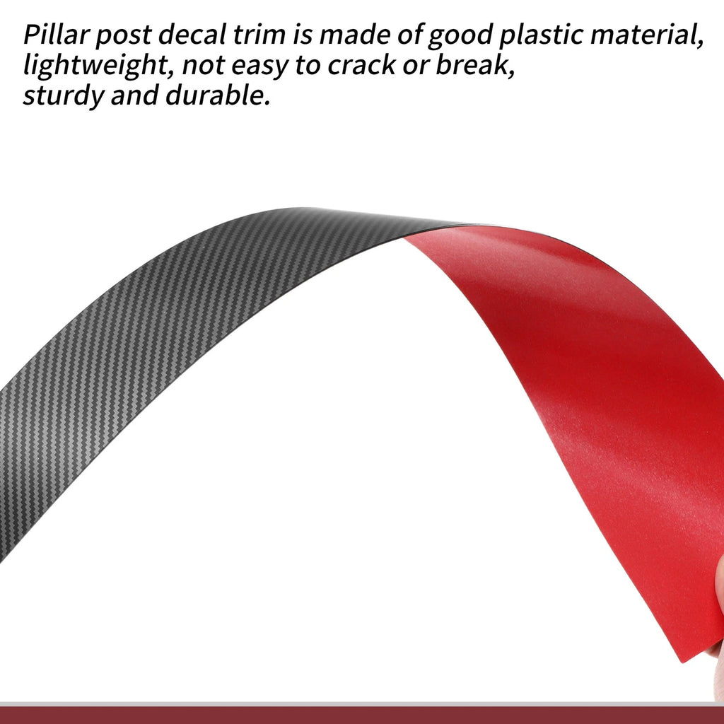 Front Rear Door Pillar Window Trim for Lexus RX (2016–2022)