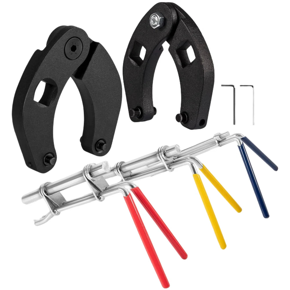 Hydraulic Seal Installation Tool Set Featuring Steel Construction for Case Use