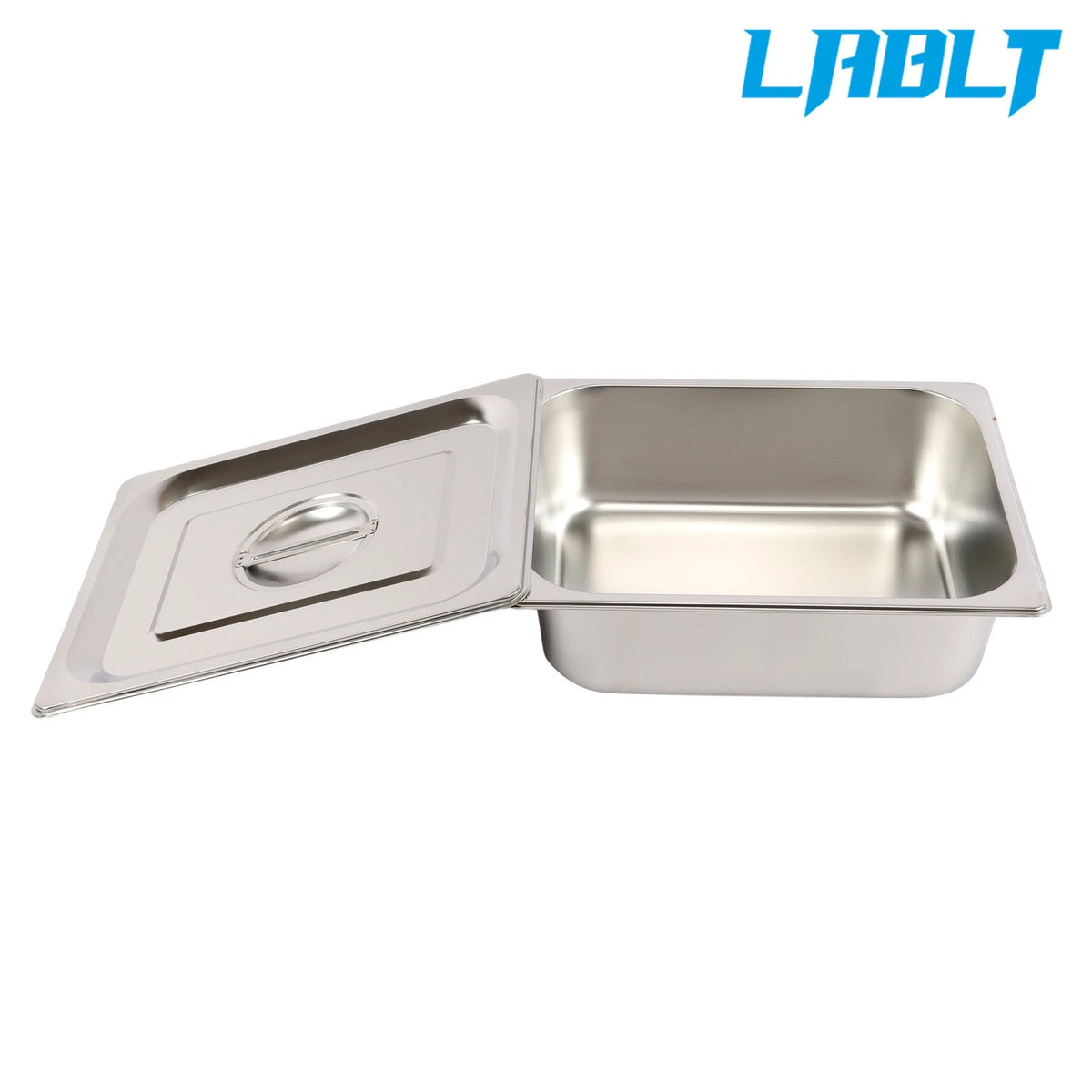 4X 4 Inch Deep Steam Table Pans with Lid for LABLT