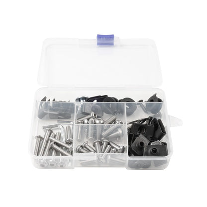 Screws Fairing Bolts Kit Black for Honda CBR500R (2013–2015)