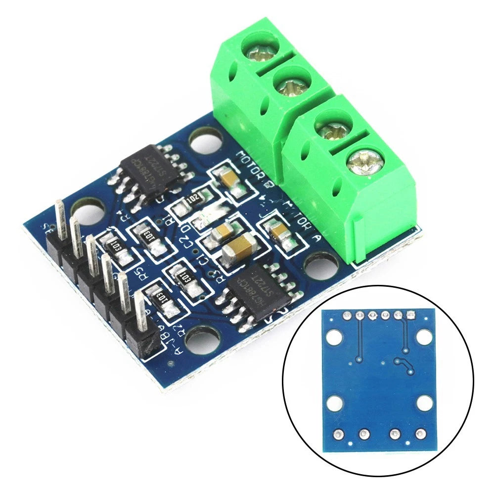 2 Pack L9110S Motor Driver Module for DC Stepper (5V–12V)