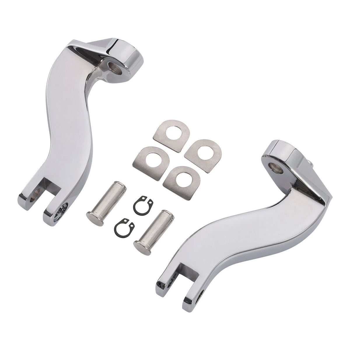 Chrome Rear Footpeg Mount for Harley Touring Electra Street Glide (1993–2025)