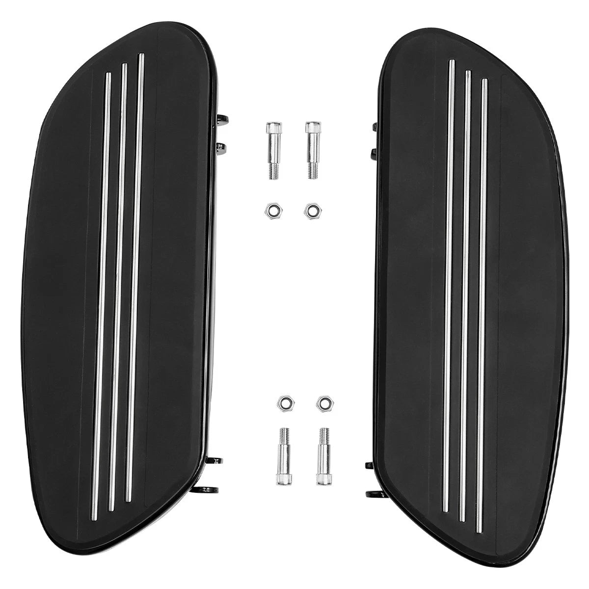 Driver Floorboards for Harley Touring (1986–2024) Black