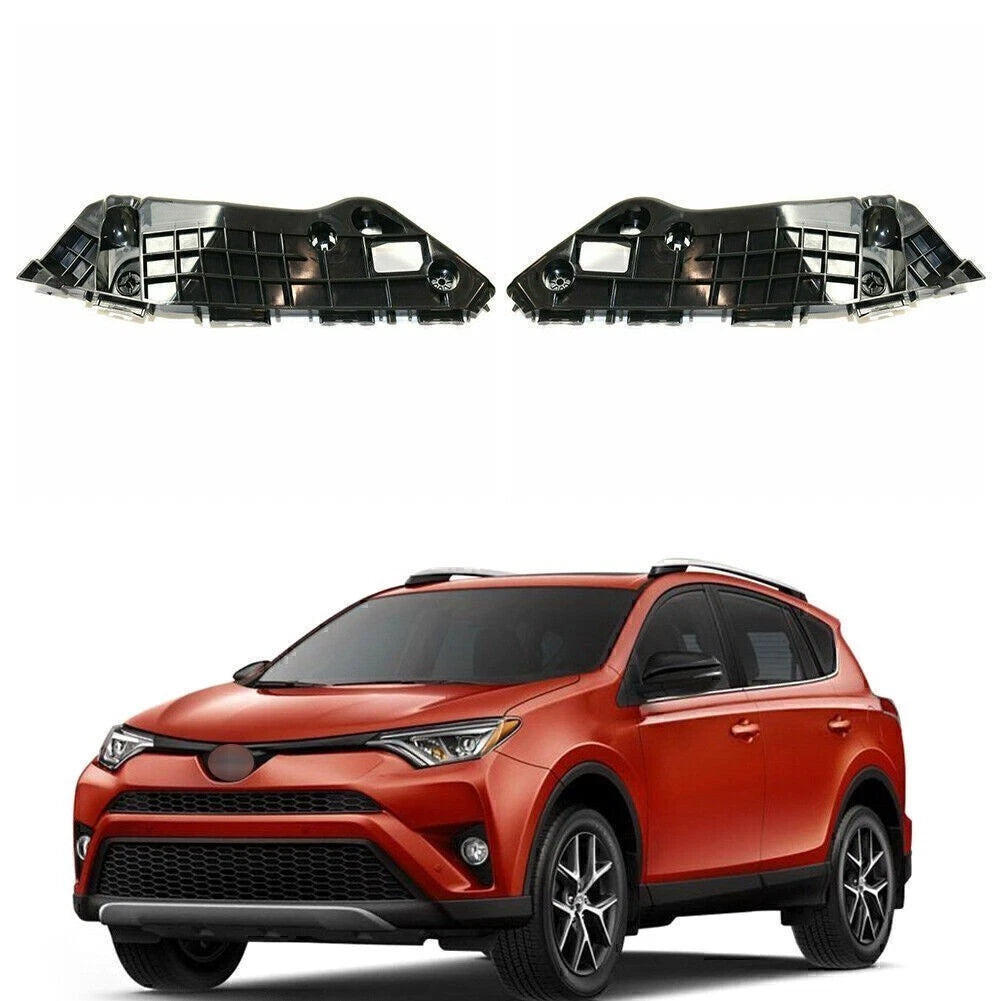 Front Bumper Brackets Retainers Pair for Toyota RAV4 (2016–2018)