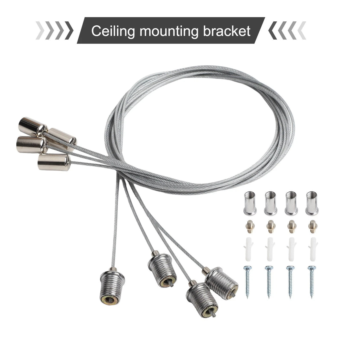 Adjustable Mounting Accessory for Ceiling Mounted Infrared Heaters