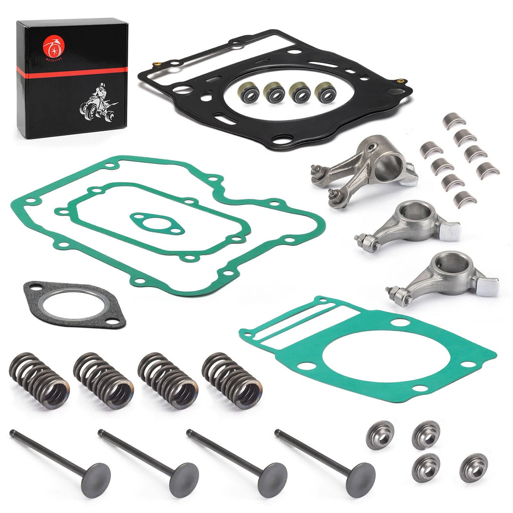 Rocker Arm & Cylinder Head Valve Gasket Kit for Polaris Sportsman 400 450 500 (2000–2007)