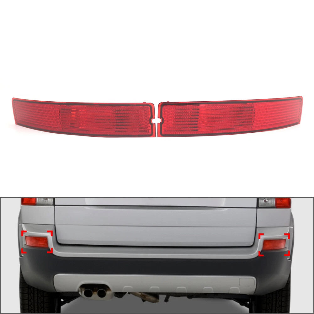 2X Rear Bumper Brake Lights Side Marker for Volvo XC90 (2007–2014)