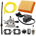 Carburetor Kit for - Gasket, Air Filter, Ignition Coil