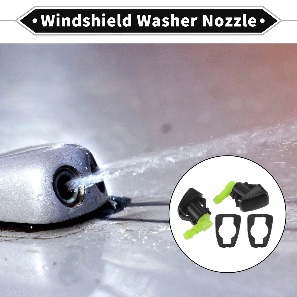 Front Windshield Washer Nozzle Pair Replacement for Dodge Durango (2011–2023)