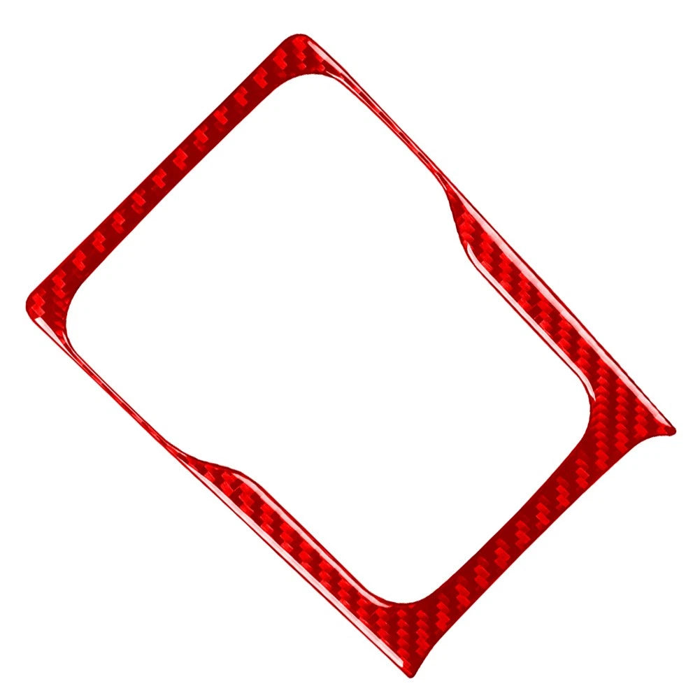 Gear Shift Panel Cover Trim for Jeep Wrangler JL JLU Gladiator JT (2020–2024) Red