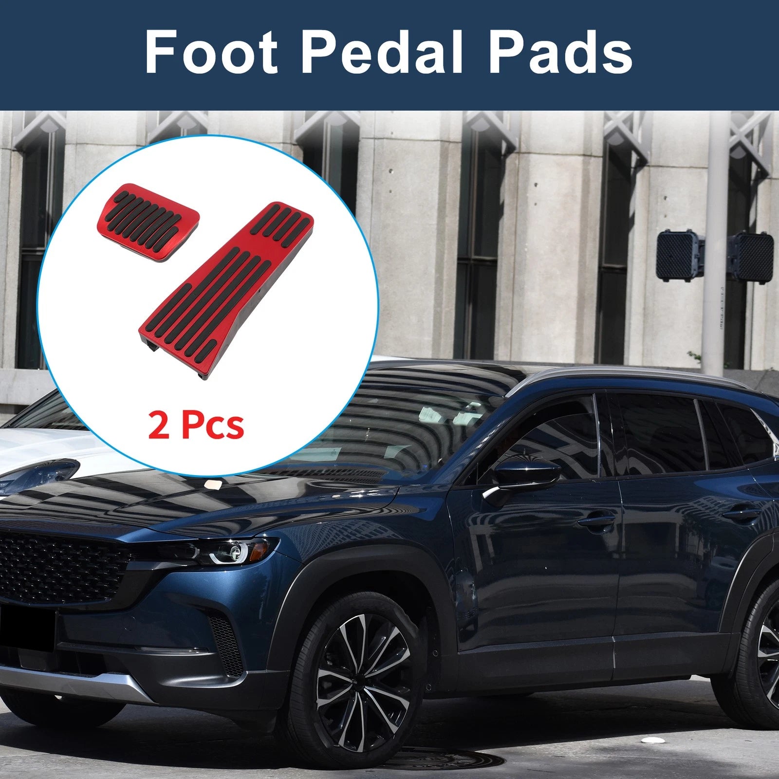 Automatic Accelerator Pedal Covers 2 Pcs for Mazda CX50 CX60 (2023–2025)