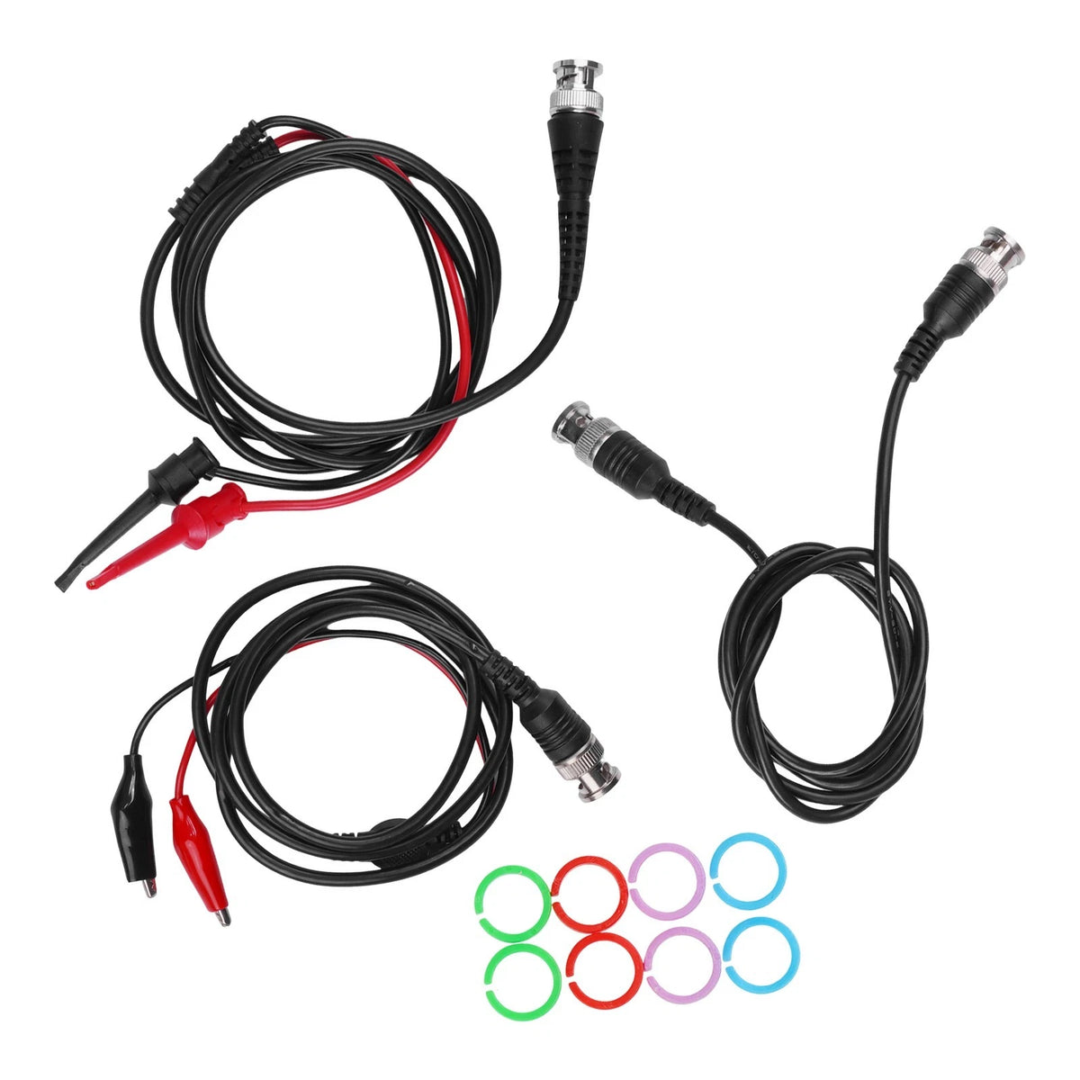 Crocodile Clips and Hooks for Electronic Equipment Testing Kit