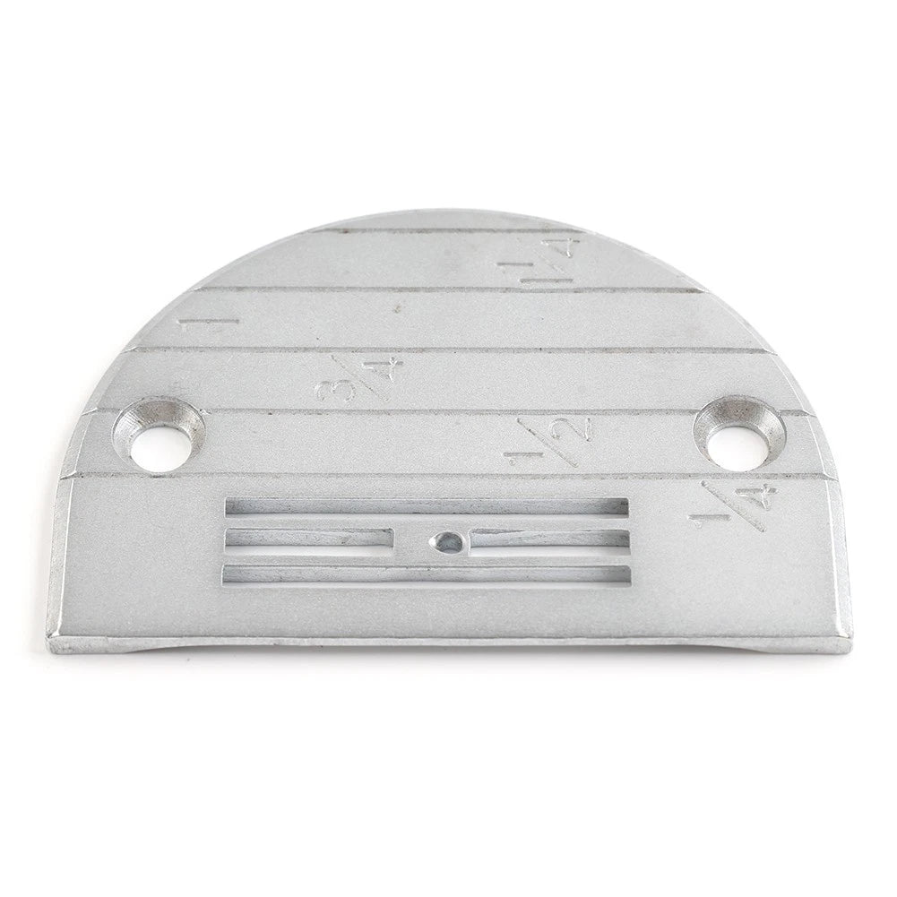 Needle Plate with Line Gauge for Industrial Single Needle Sewing Machine