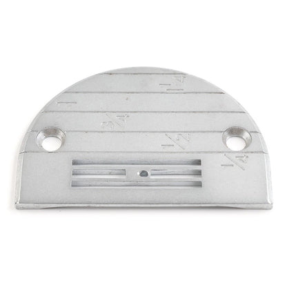 Needle Plate with Line Gauge for Industrial Single Needle Sewing Machine