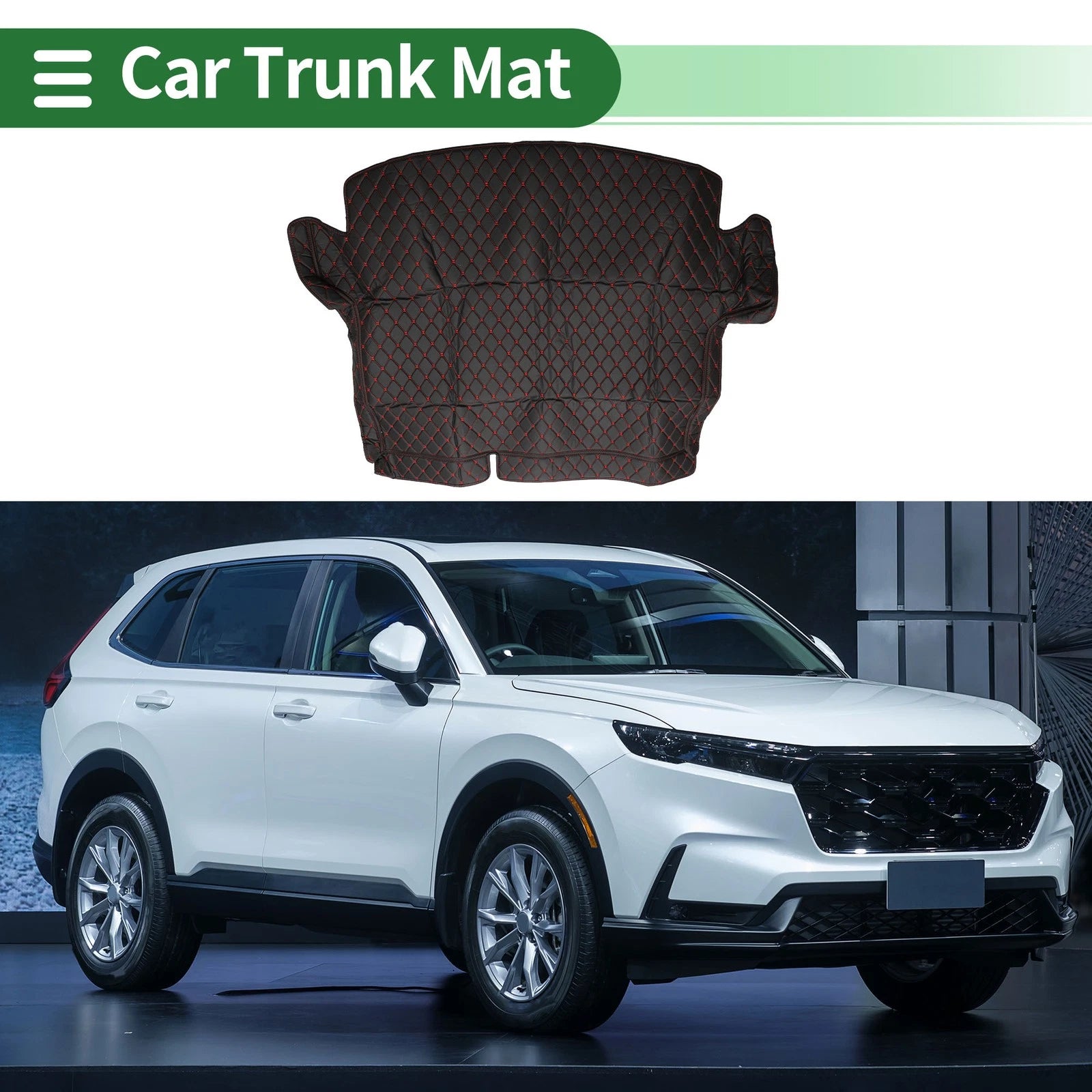 Cargo Liner Trunk Mat for Honda CRV Hybrid (2017–2021) Black XPE