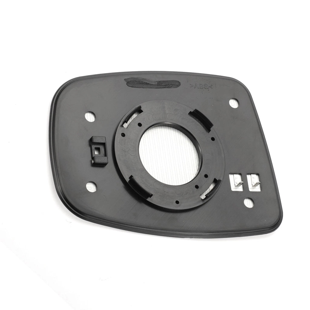 Left Side Heated Back White Mirror Glass for Hyundai i10 (2007–2010)