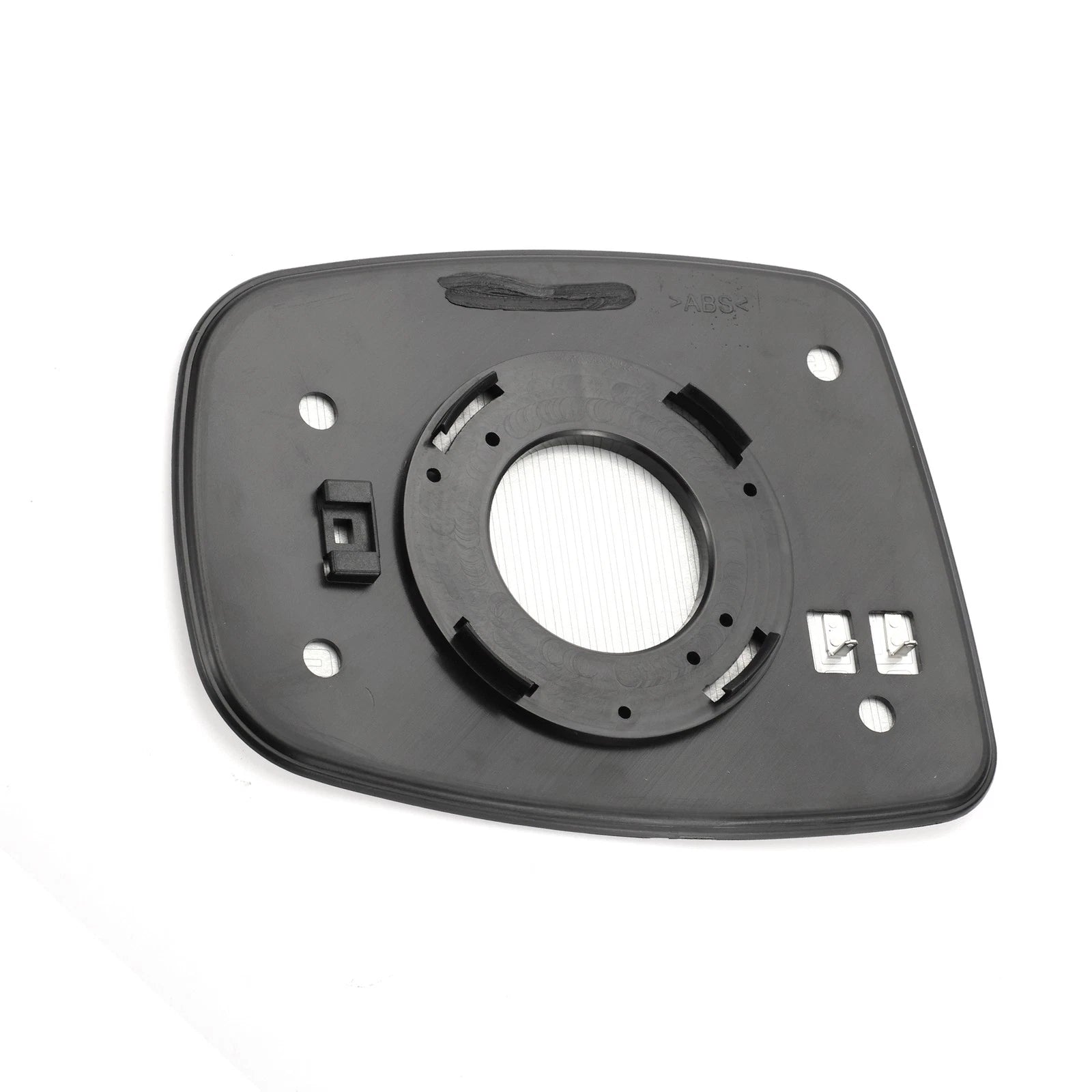 Left Side Heated Back White Mirror Glass for Hyundai i10 (2007–2010)