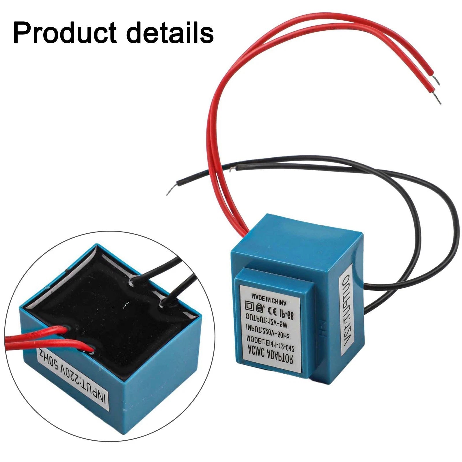 5W IP68 AC LED Transformer for Outdoor Lighting