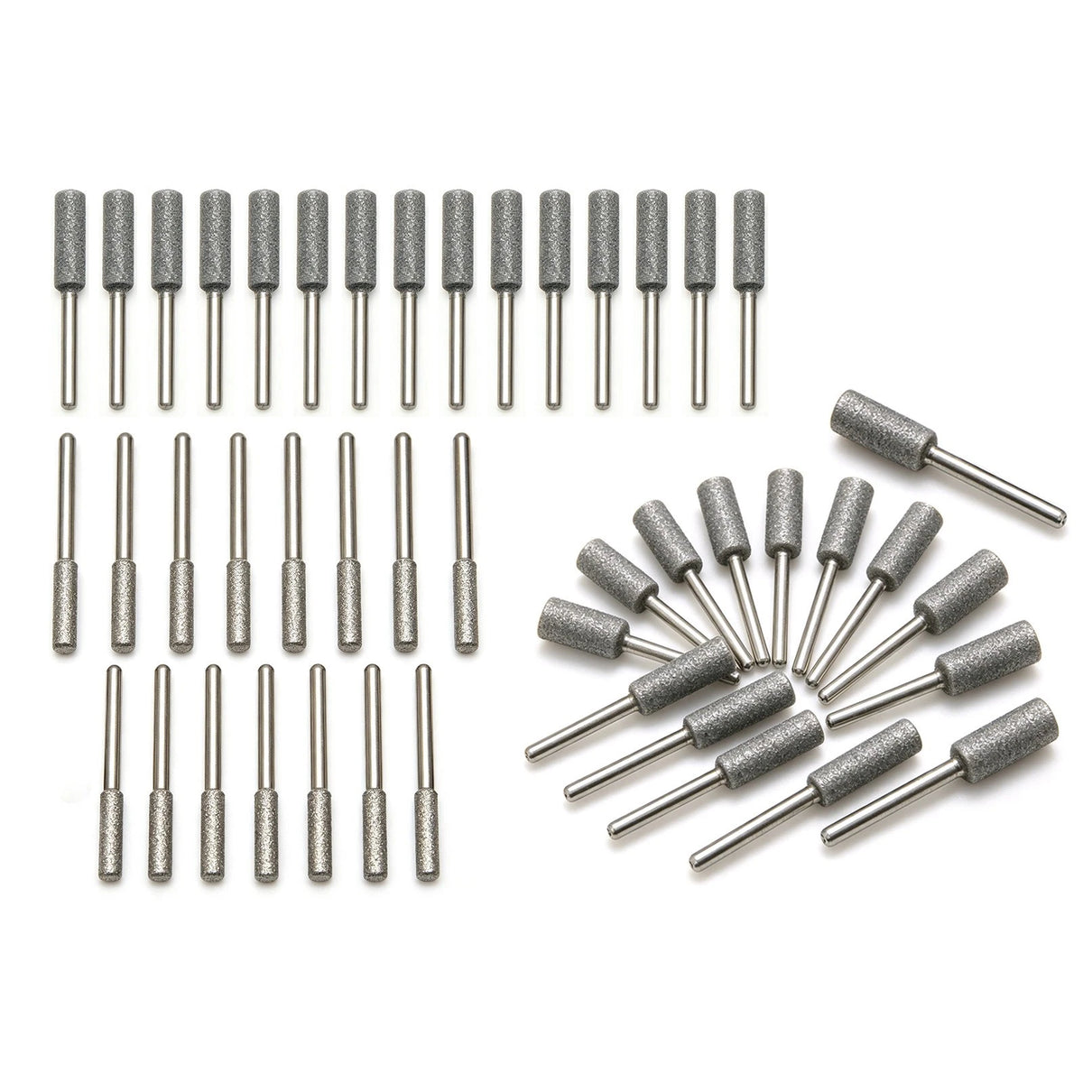 45 Pcs Chainsaw Sharpening Bits 4.0mm 4.8mm 5.5mm for Chain Saw Grinding