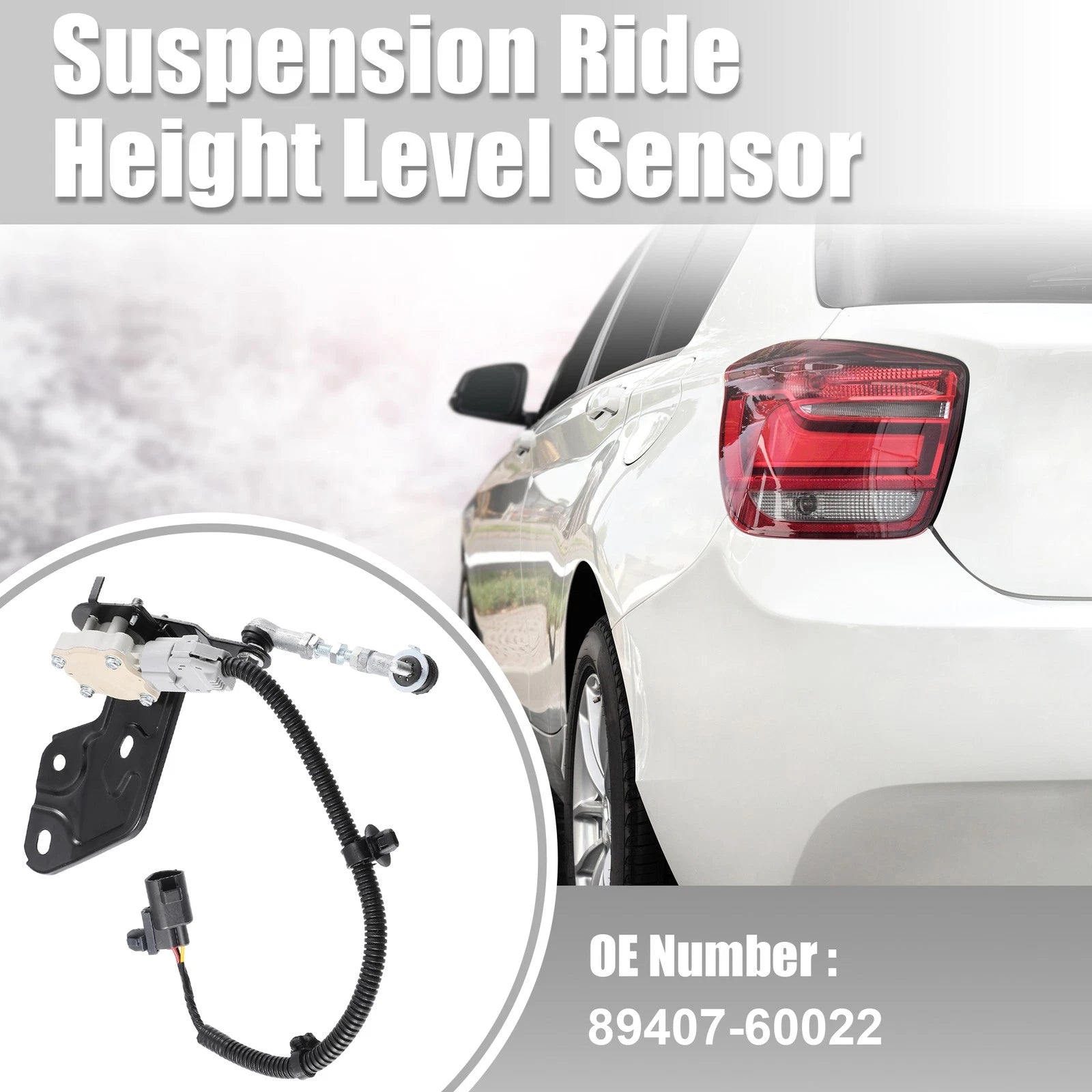 Height Level Sensor Rear Right Replacement for Toyota 4Runner (2003–2024)