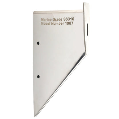 27021 Skeg Guard Protector Replacement for Mercury Mercuriser Alpha 1 1985-1990